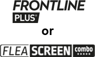 Frontline or Fleascreen Cat